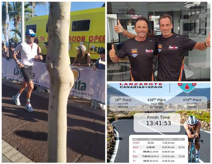 Imágenes de la partición de Carmelo Ruiz en la dura prueba celebrada el pasado sábado en Lanzarote/TA.